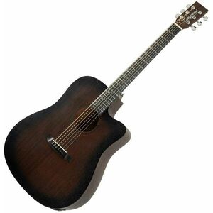 Tanglewood TWCR DCE Whiskey Barrel Burst Satin Elektroakustická gitara Dreadnought vyobraziť