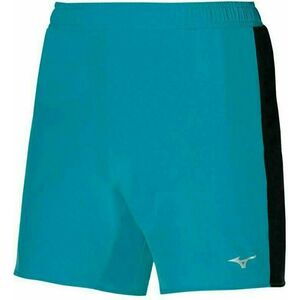 Mizuno Alpha 7.5 Short Algiers Blue/Black XL Bežecké kraťasy vyobraziť