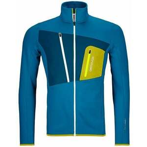 Ortovox Fleece Grid Jacket M Heritage Blue S Outdoorová mikina vyobraziť