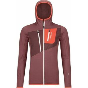 Ortovox Fleece Grid Hoody W Mountain Rose L Outdoorová mikina vyobraziť