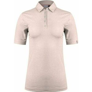 Kjus Womens Ally Cooling SS Blush Pink Melange 34 Polo košeľa vyobraziť