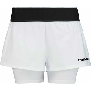 Head Dynamic Shorts Women White XL Tenisové šortky vyobraziť