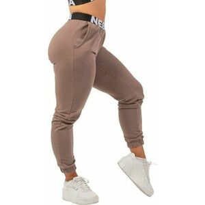 Nebbia Iconic Mid-Waist Sweatpants Brown XS Fitness nohavice vyobraziť