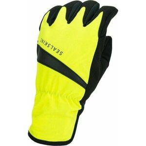 Sealskinz Waterproof All Weather Cycle Glove Neon Yellow/Black 2XL Cyklistické rukavice vyobraziť