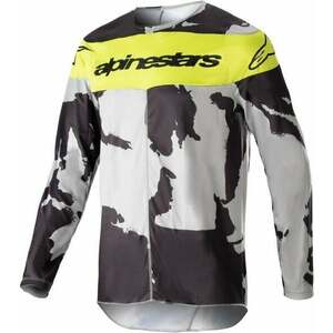 Alpinestars Racer Tactical Jersey Gray/Camo/Yellow Fluorescent L Motokrosový dres vyobraziť