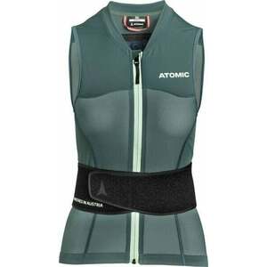 Atomic Live Shield Vest Amid Women Dark Green/Mint Sorbet M Lyžiarsky chránič vyobraziť