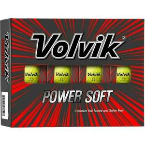 Volvik Power Soft Yellow Golfové lopty vyobraziť