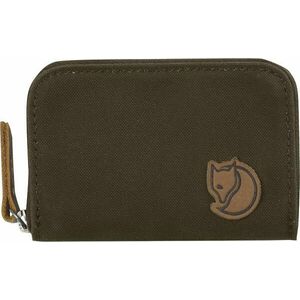 Fjällräven Zip Card Holder Dark Olive Peňaženka vyobraziť