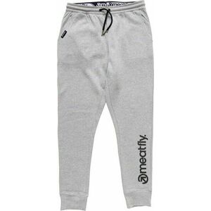 Meatfly Joy Sweatpants Heather Grey S Fitness nohavice vyobraziť