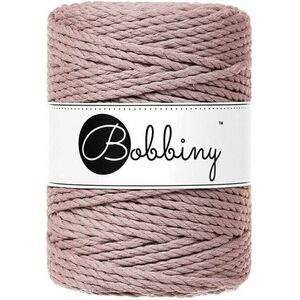 Bobbiny 3PLY Macrame Rope 5 mm 100 m Mauve Špagát vyobraziť