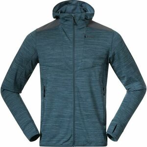 Bergans Rabot Active Mid Hood Men Jacket Orion Blue M Outdoorová mikina vyobraziť