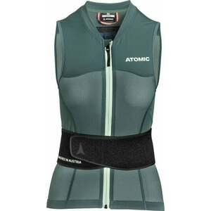 Atomic Live Shield Vest Amid Women Dark Green/Mint Sorbet L Lyžiarsky chránič vyobraziť