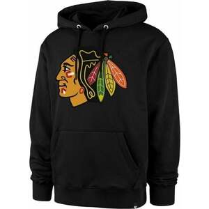 Chicago Blackhawks NHL Imprint Burnside Pullover Hoodie Jet Black S Mikina vyobraziť