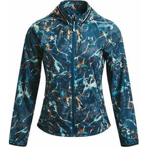 Under Armour Women's UA Storm OutRun The Cold Jacket Petrol Blue/Black XS Bežecká bunda vyobraziť