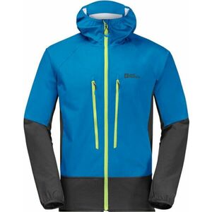 Jack Wolfskin Alpspitze Hoody M Outdoorová bunda Blue Pacific S vyobraziť