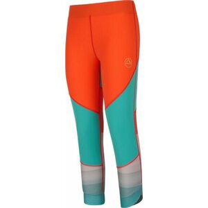 La Sportiva Sensation Leggings W Cherry Tomato/Lagoon S Termoprádlo vyobraziť