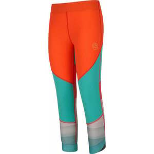 La Sportiva Sensation Leggings W Cherry Tomato/Lagoon M Termoprádlo vyobraziť