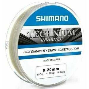 Shimano Fishing Technium Invisitec Grey 0, 305 mm 300 m 9 kg Vlasec vyobraziť