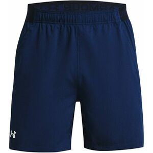 Under Armour Men's UA Vanish Woven 6" Shorts Academy/White XS Fitness nohavice vyobraziť