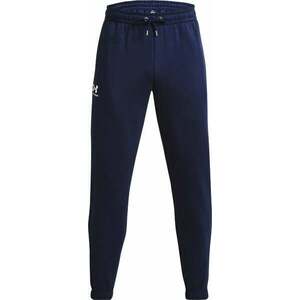 Under Armour Men's UA Essential Fleece Joggers Midnight Navy/White S Fitness nohavice vyobraziť