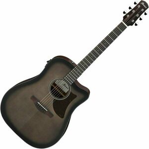 Ibanez AAD50CE-TCB Transparent Charcoal Burst Elektroakustická gitara Dreadnought vyobraziť