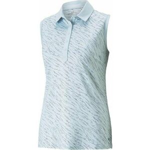 Puma Womens Cloudspun Whitewater Sleeveless Lucite/Navy Blazer XS Polo košeľa vyobraziť