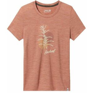 Smartwool Women’s Sage Plant Graphic Short Sleeve Tee Slim Fit Copper Heather M Tričko vyobraziť