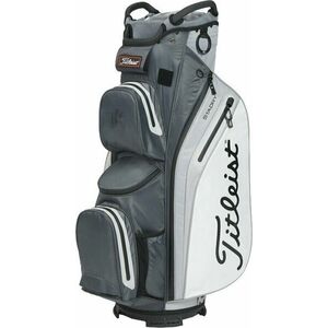 Titleist Cart 14 StaDry Charcoal/Grey/White Cart Bag vyobraziť