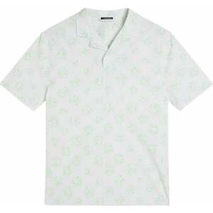 J.Lindeberg Resort Regular Fit Shirt Print White Sphere Dot L Polo košeľa vyobraziť