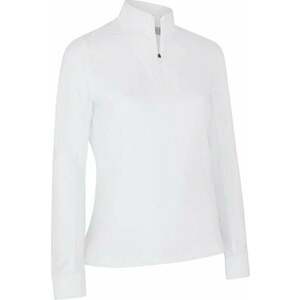 Callaway Solid Sun Protection 1/4 Zip Brilliant White 2XL Mikina vyobraziť