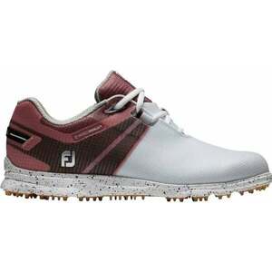 Footjoy Pro SL Sport White/Black/Burgundy 38, 5 Dámske golfové topánky vyobraziť