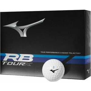 Mizuno RB Tour X Golf Balls White Golfové lopty vyobraziť