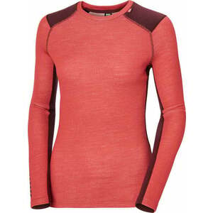 Helly Hansen Women's Lifa Merino Midweight Crew Poppy Red XS Termoprádlo vyobraziť