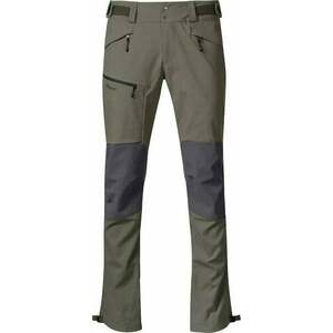 Bergans Fjorda Trekking Hybrid Green Mud/Solid Dark Grey M Outdoorové nohavice vyobraziť