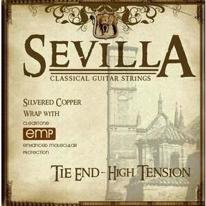 Sevilla High Tension Tie End Nylonové struny pre klasickú gitaru vyobraziť