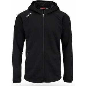 CCM Locker Room Full Zip Hoodie Black M vyobraziť