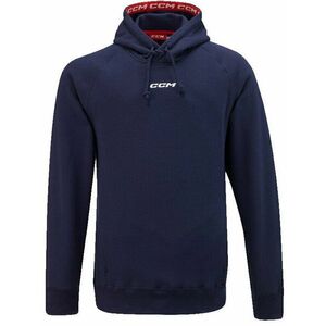 CCM Team Fleece Pullover Hoodie Navy S vyobraziť