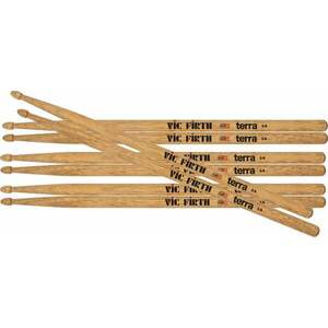 Vic Firth P5AT4PK American Classic Terra Series 4pr Value Pack Bubenícke paličky vyobraziť