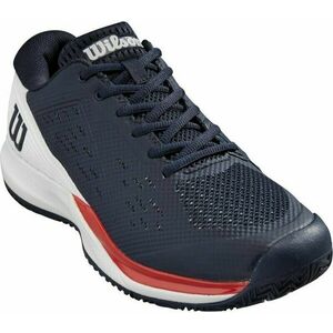 Wilson Rush Pro Ace Mens Tennis Shoe Navy Blaze/White/Red 44 Pánska tenisová obuv vyobraziť