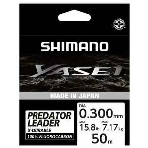 Shimano Fishing Yasei Predator Fluorocarbon Číra 0, 30 mm 50 m 7, 17 kg Vlasec vyobraziť