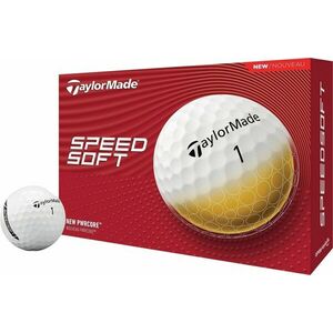 TaylorMade Speed Soft White Golfové lopty vyobraziť