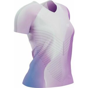 Compressport Performance SS Tshirt W Royal Lilac/Lupine/White XS Bežecké tričko s krátkym rukávom vyobraziť