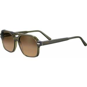 Serengeti Marco Shiny Crystal Dark Green/Mineral Polarized Drivers Gradient Lifestyle okuliare vyobraziť