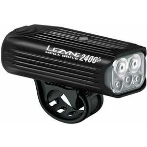 Lezyne Mega Drive 2400+ Front Loaded Kit 2400 lm Black Cyklistické svetlo vyobraziť