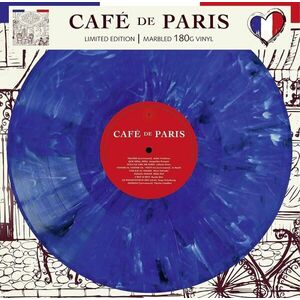 Various Artists - Café De Paris (Limited Edition) (Numbered) (Blue Marbled Coloured) (LP) vyobraziť