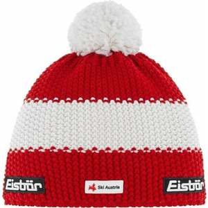 Eisbär Star Pompon SKA Beanie Red/White/Red UNI Čiapka vyobraziť