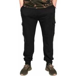 Fox Fishing Nohavice LW Black/Camo Combat Joggers - S vyobraziť