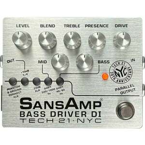 Tech 21 SansAmp Bass Driver D.I. 30th Anniversary Basgitarový efekt vyobraziť