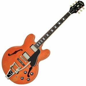 Epiphone ES-335 Bigsby Watermelon Red Semiakustická gitara vyobraziť