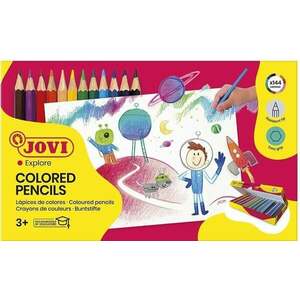 Jovi Wooden Pencils Sada farebných ceruziek 144 pcs vyobraziť